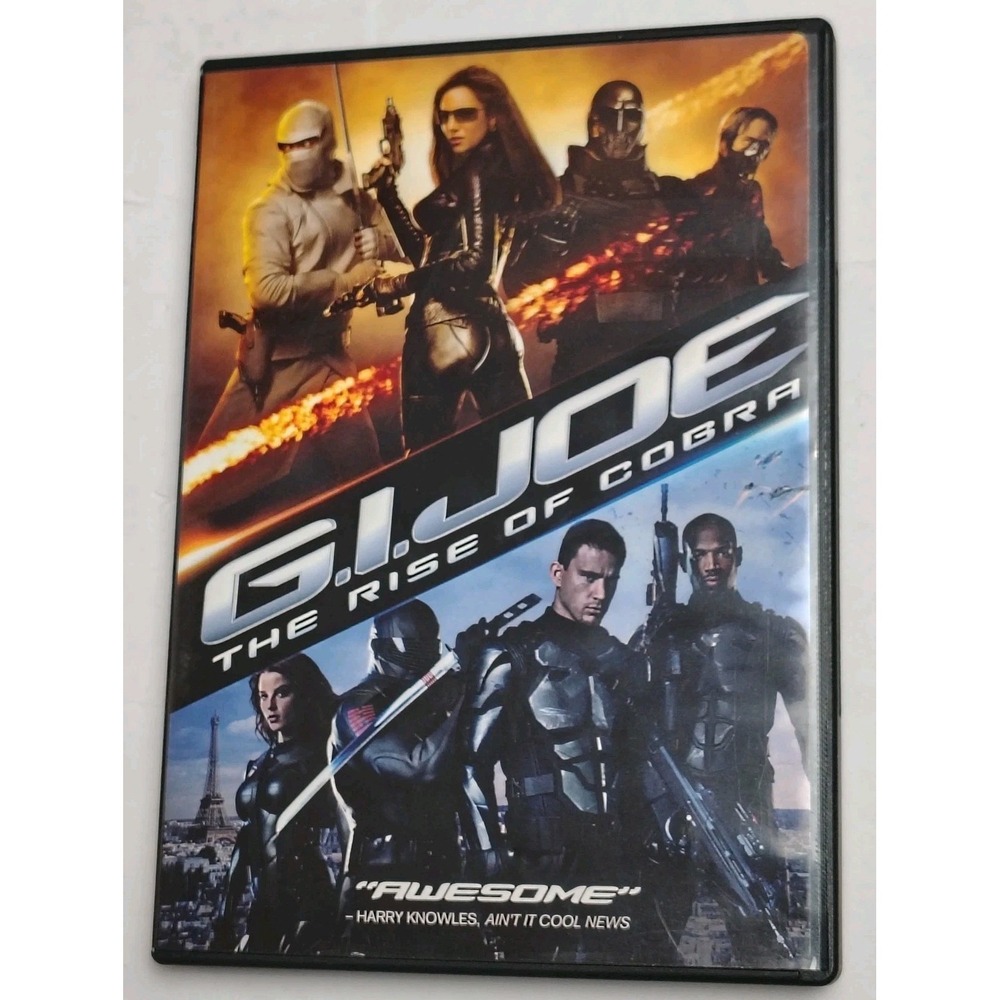 G.I. Joe The Rise of Cobra DVD 2009 Channing Tatum Action Adventure Movie
